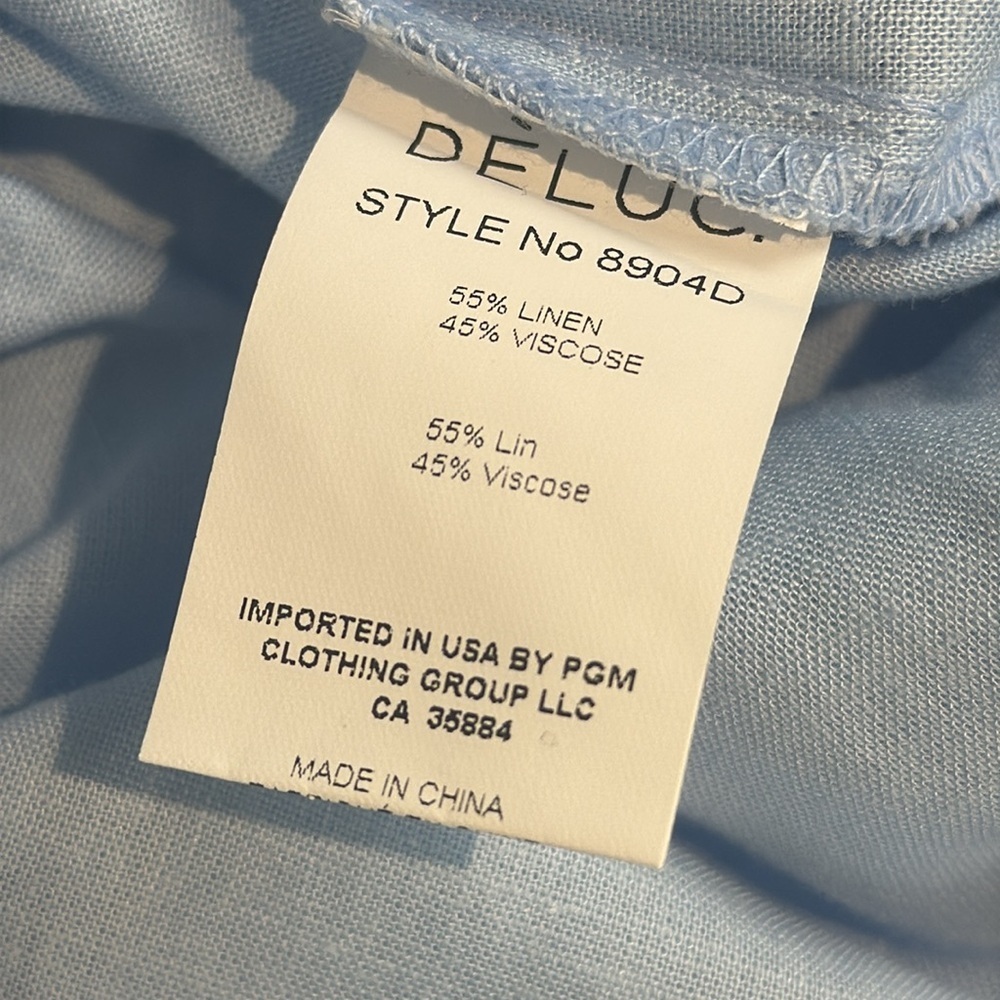 Deluc SANZIO DRESS Size extra small Blue - Picture 7 of 10